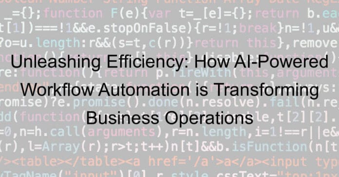 how to automate workflows with AI