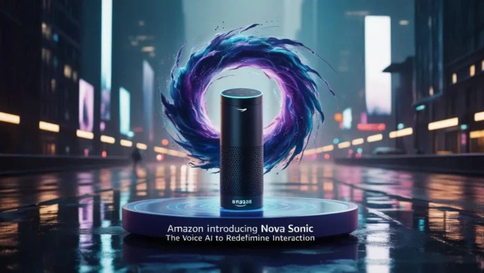 Amazon Introduces Nova Sonic – The Voice AI That Could Redefine Interaction Amazon Introduces Nova Sonic – The Voice AI That Could Redefine Interaction
