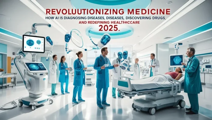 RevolutiAI revolutionizing healthcare in 2025onizing-Medicine_-How-AI-Is-Diagnosing-Diseases_-Discovering-Drugs_-and-Redefining-Healthcar AI revolutionizing healthcare in 2025
